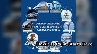 완벽한 페인트는 여기에서 시작됩니다. 각인된 부품